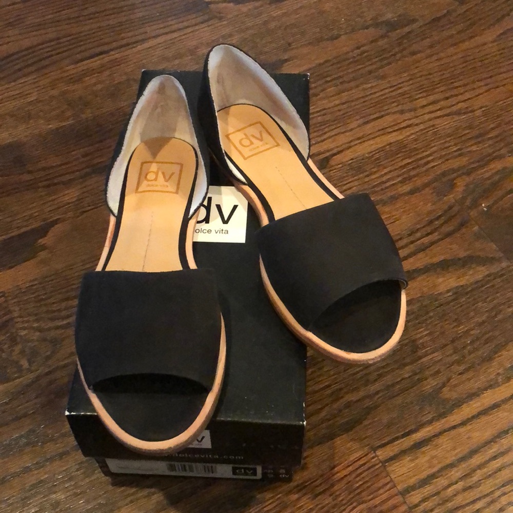 DV by Dolce Vita Datsun slip on flat in black